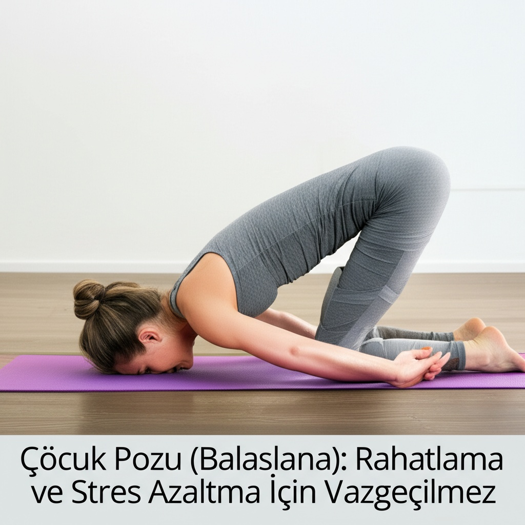Çocuk Pozu (Balasana): Rahatlama ve Stres Azaltma İçin Vazgeçilmez