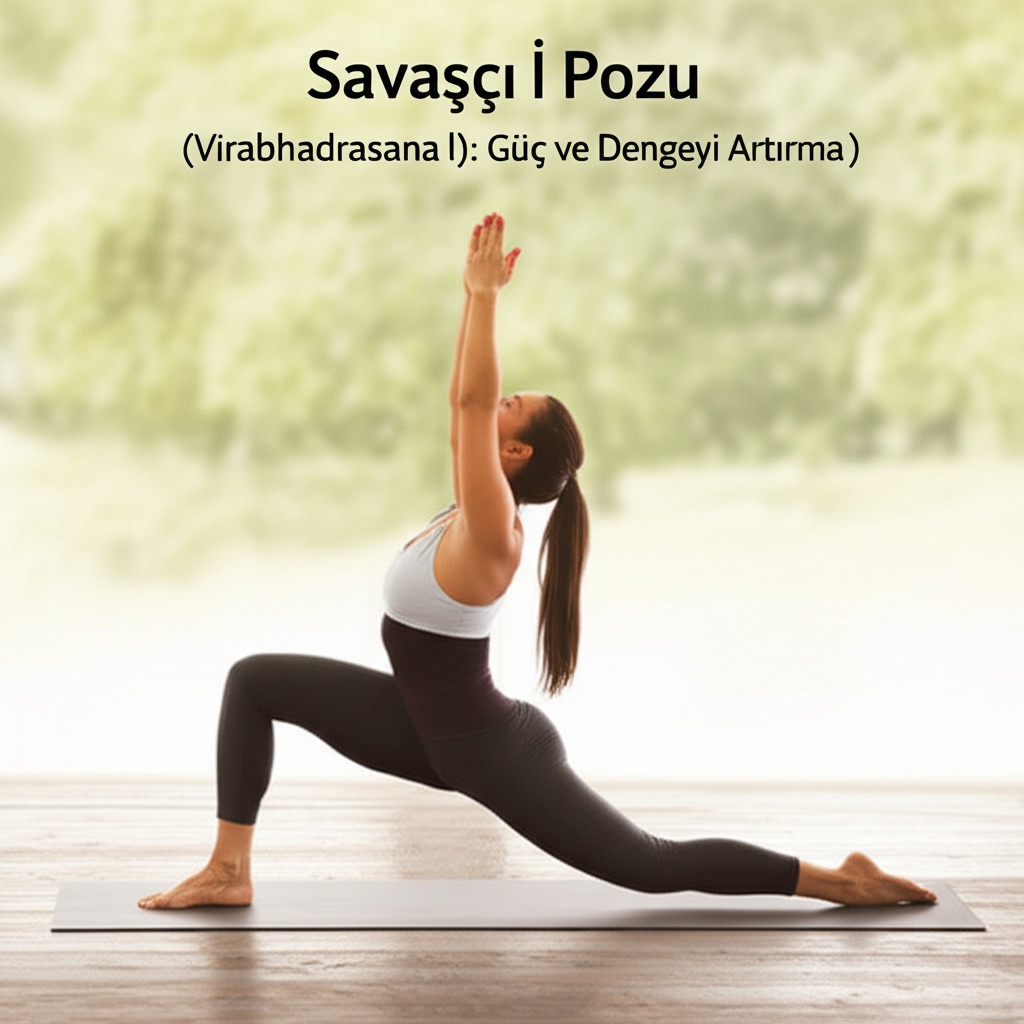 Savaşçı I Pozu (Virabhadrasana I): Güç ve Dengeyi Artırma