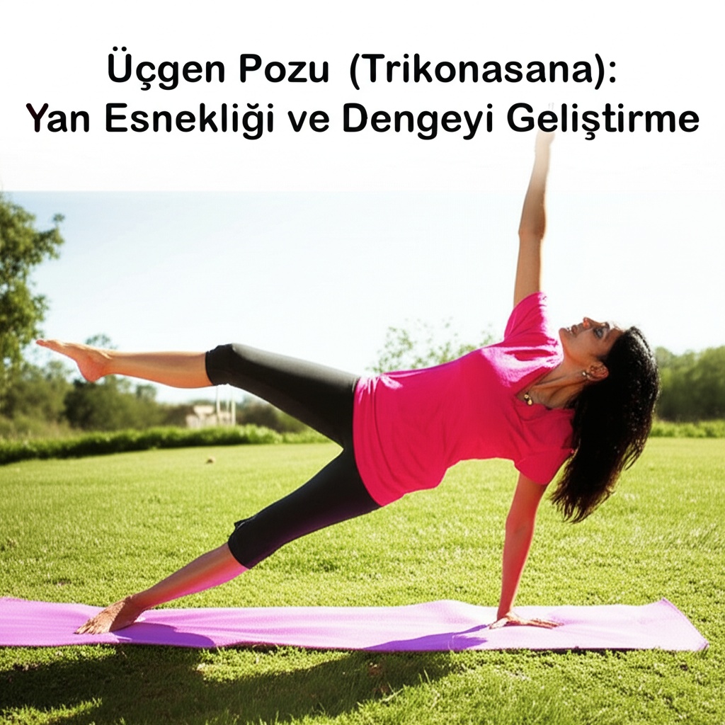 Üçgen Pozu (Trikonasana): Yan Esnekliği ve Dengeyi Geliştirme